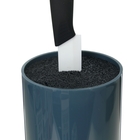 Подставка для ножей с наполнителем, цилиндр, цвет серый - Фото 2