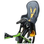 Велокресло заднее BQ-9 с ручкой, крепление на раму с кнопкой, цвет тёмно-серый - Фото 2