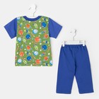 Пижама для мальчика А.1311-52 _М (футболка/брюки), цвет синий микс, рост 86-92 см - Фото 2