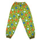 Пижама (кофточка, штанишки), рост 86-92 см, цвет зеленый, принт микс 1312-52 _М - Фото 12