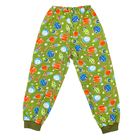 Пижама (кофточка, штанишки), рост 86-92 см, цвет зеленый, принт микс 1312-52 _М - Фото 16
