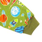 Пижама для мальчика, рост 104-110 см, цвет зеленый, принт микс 1312-60 - Фото 6
