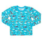 Пижама для мальчика, рост 104-110 см, цвет голубой, принт микс 1312-60 - Фото 3
