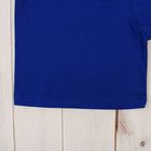 Комплект для мальчика (футболка, шорты), рост 104-110 см, цвет синий, принт микс 1403-60 - Фото 7