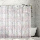 Штора для ванной комнаты Доляна «Спирелли», 180×180 см, PEVA - Фото 1