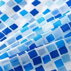 Штора для ванной Доляна «Плитка», 180×180 см, ПВХ - Фото 5