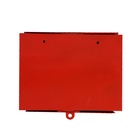 Ящик почтовый «Письмо», горизонтальный, без замка (с петлёй), бордовый - Фото 13