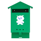 Ящик почтовый без замка (с петлёй), вертикальный, «Домик», МИКС - Фото 3