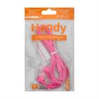 Наушники Perfeo HANDY, вакуумные, микрофон, 100 дБ, 16 Ом, 3.5 мм, 1.2 м, розовые - Фото 3