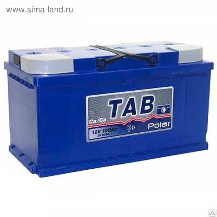 Аккумуляторная батарея TAB Polar 100 А/ч - 6СТ АПЗ, обратная полярность - Фото 1