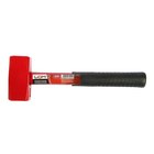 Кувалда ЛОМ, металлическая обрезиненная рукоятка, 1 кг - Фото 2