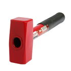 Кувалда ЛОМ, металлическая обрезиненная рукоятка, 1 кг - Фото 3