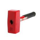 Кувалда ЛОМ, металлическая обрезиненная рукоятка, 2 кг - Фото 3