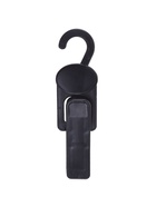 Крючок - вешалка с прищепкой, 4.3×2.5×15.5 см, L=15.5, чёрный - Фото 3