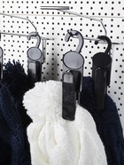 Крючок - вешалка с прищепкой, 4.3×2.5×15.5 см, L=15.5, чёрный - Фото 2