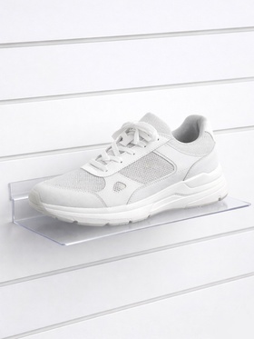 Полка для экономпанелей, для обуви, 25×12 см, оргстекло 2 мм