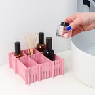 Разделитель для ящиков, 4 шт., 37×7 см, розовый - Фото 2