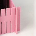 Разделитель для ящиков, 4 шт., 37×7 см, розовый - Фото 3