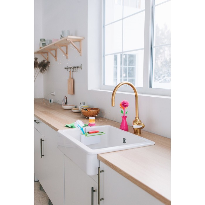Подставка для ванных и кухонных принадлежностей, 20×9×9 см, цвет МИКС - фото 1887710318