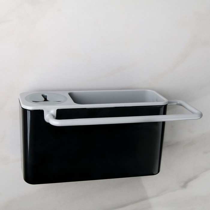Подставка для ванных и кухонных принадлежностей, 20×9×9 см, цвет МИКС - фото 1887710314