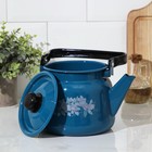 Чайник, 2,3 л, эмалированная крышка, индукция, цвет синий - Фото 2