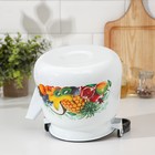 Чайник эмалированный сферический «Эквадор», 3.5 л, цвет белый - Фото 3