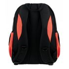Рюкзак, 41х31х16 см, отделение на молнии, 2 кармана, цвет чёрно-оранжевый - Фото 3