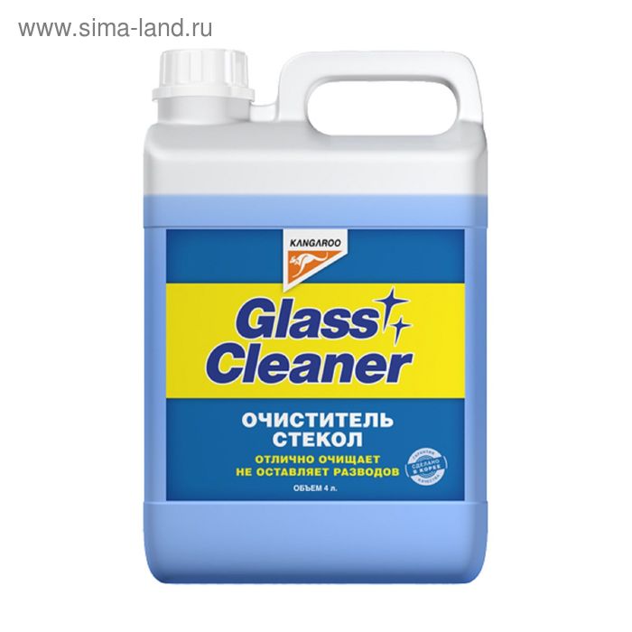 Очиститель стёкол Glass cleaner, 4 л - Фото 1