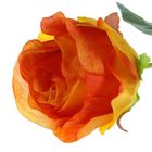 Цветы искусственные "Роза билио" оранжевая 8*7*55 см - Фото 2