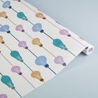 Бумага упаковочная крафт "Лампы", 0.7 х 10 м - Фото 1