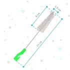 Ёршик для мытья детских бутылочек и сосок, цвета МИКС - Фото 2