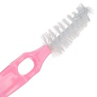 Ёршик для бутылочек и сосок Крошка Я 2 в 1, МИКС - Фото 3