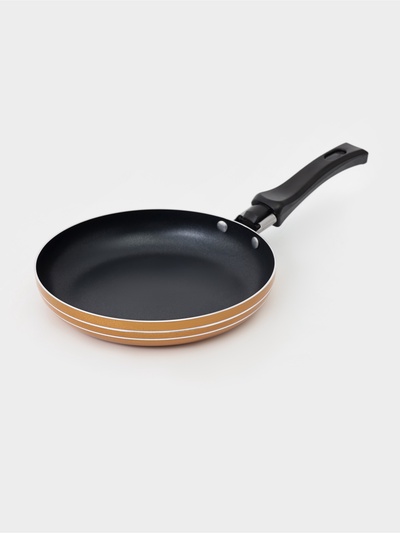 Сковорода «Лерой», d=16 см, пластиковая ручка, антипригарное покрытие, алюминий, МИКС