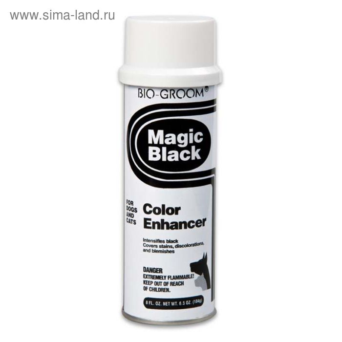 Cпрей-мелок Bio-Groom Magic Black черный, выставочный  236 мл - Фото 1