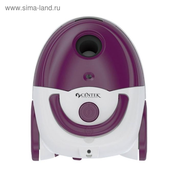 Пылесос Centek CT-2515, 1800/350 Вт, 1.5 л, фиолетовый/белый - Фото 1