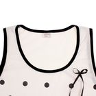 Пижама женская (майка, шорты) Ника №2 , цвет белый/серый,  р-р 44 - Фото 3
