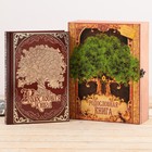 Родословная книга в шкатулке «Древо жизни», 56 листов, 20 х 26 см - Фото 1
