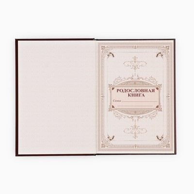 Родословная книга в шкатулке «Древо семьи», 56 листов, 20×26 см