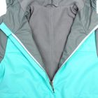 Куртка для девочки "ЕВА", рост 128 см (64), цвет небесный/серый В10017-10 - Фото 9