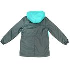 Куртка для девочки "ЕВА", рост 152 см (76), цвет небесный/серый В10017-10 - Фото 13