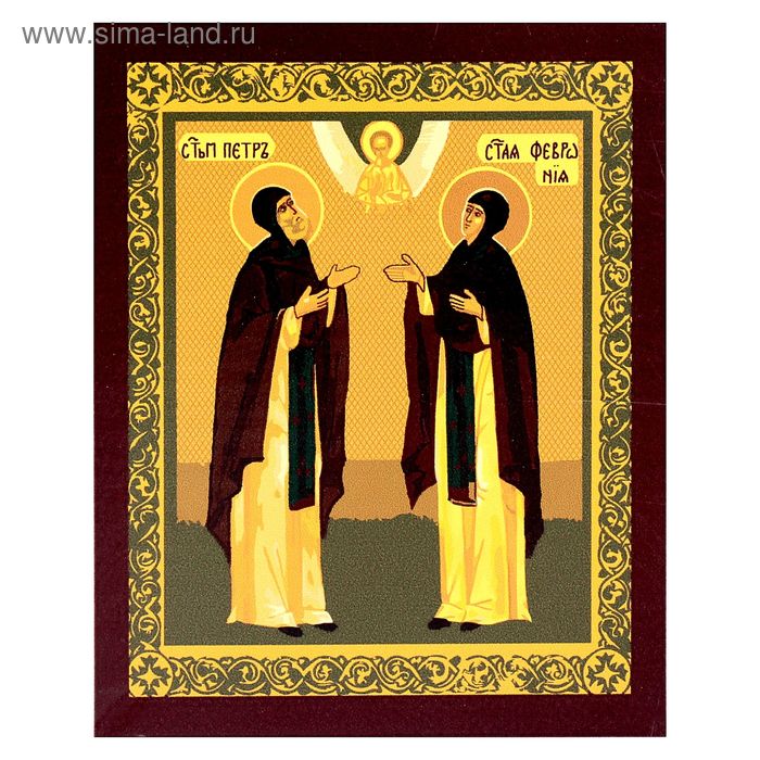 Картина по номерам «Святые Петр и Феврония» - Фото 1
