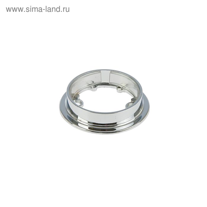 Нижнее фиксирующее кольцо для стойки d=50 мм, цвет хром - Фото 1