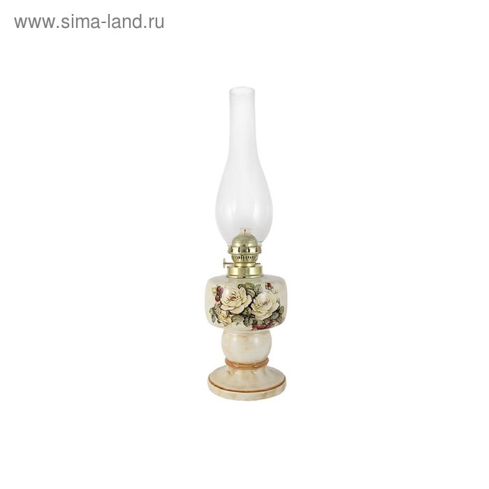 Лампа масляная декоративная h 46см "Роза и малина" - Фото 1