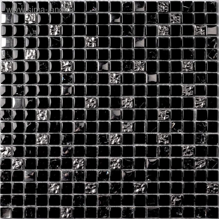 Мозаика стеклянная Bonaparte, Dallas 300х300х8 мм - Фото 1
