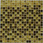 Мозаика стеклянная Bonaparte, Mirror Gold 300х300х4 мм - фото 301319915