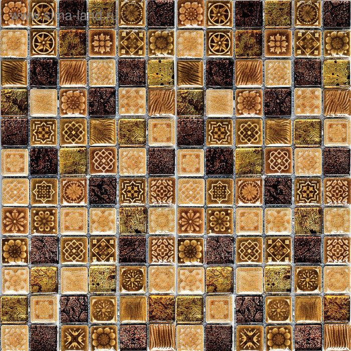 Мозаика керамическая Bonaparte, Morocco Gold 300х300х8 мм - Фото 1