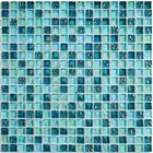 Мозаика стеклянная Bonaparte, Sea Drops 300х300х8 мм - фото 301381675