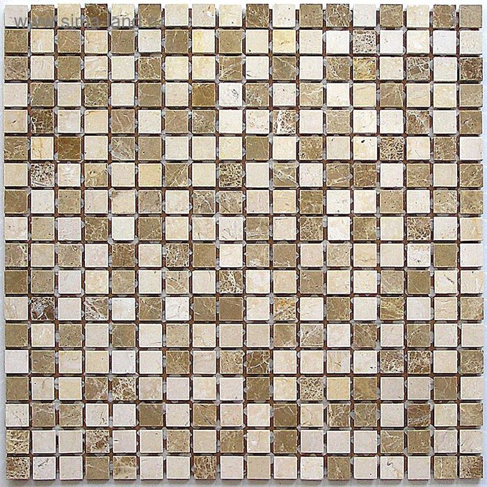 Мозаика из натурального камня Bonaparte, Sevilla-15 slim POL 305х305х4 мм - Фото 1