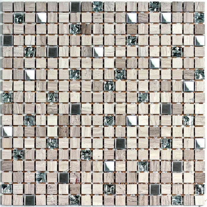 Мозаика из натурального камня Bonaparte, Tokyo 305х305х7 мм