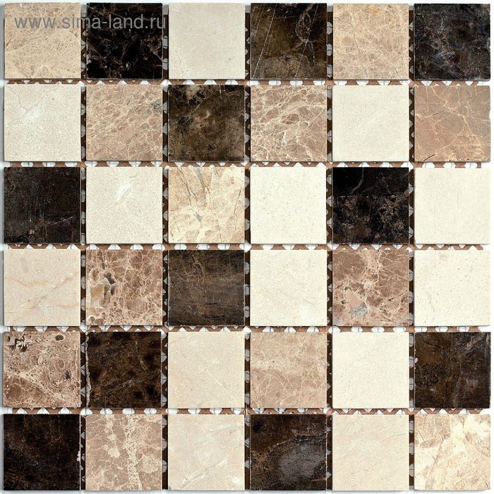 Мозаика из натурального камня Bonaparte, Turin-48 305х305х7 мм - Фото 1